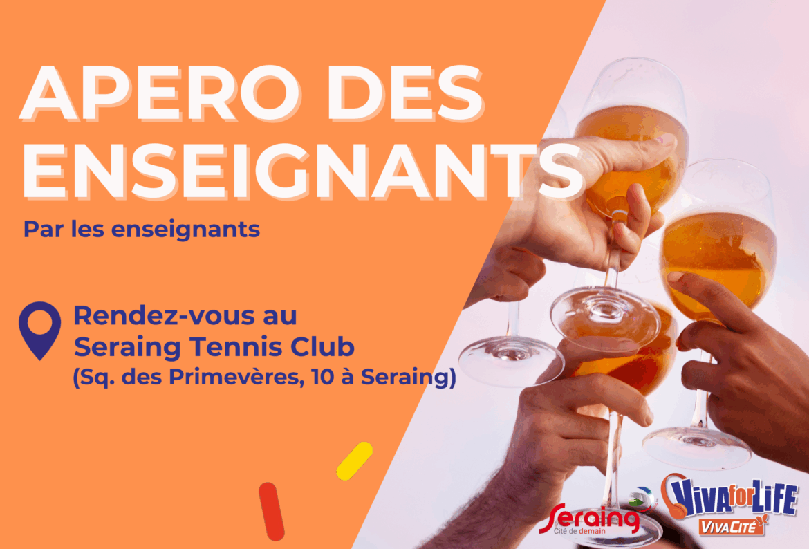 Défi Viva for Life: participez à l’apéro des enseignants !