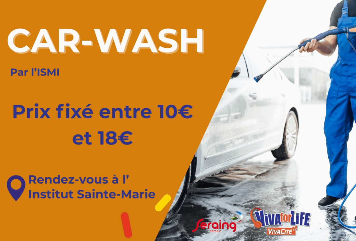 Défi Viva for Life: l&rsquo;ISMI lave votre véhicule pour la bonne cause !