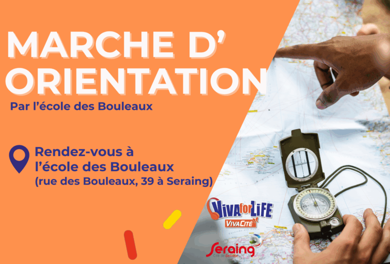 Défi Viva for Life: participez à une marche d’orientation le 23 novembre