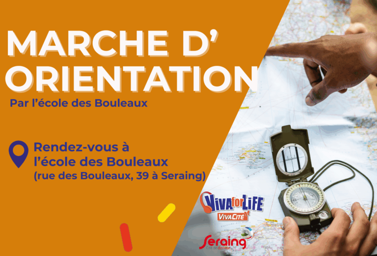 Défi Viva for Life: participez à une marche d’orientation le 23 novembre