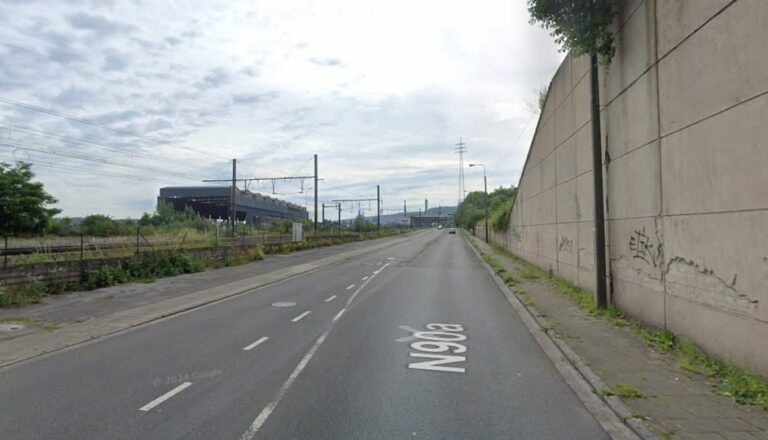 Fermeture de la rue de l’Acier à Seraing