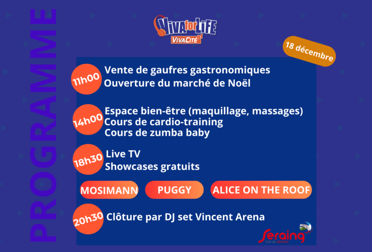 Viva for Life: découvrez le programme du deuxième jour