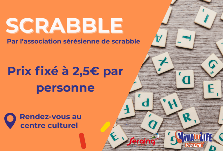 Défi Viva for Life: faites une part de scrabble !
