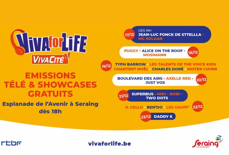 Viva for Life 2025: découvrez l’affiche complète de cette année !