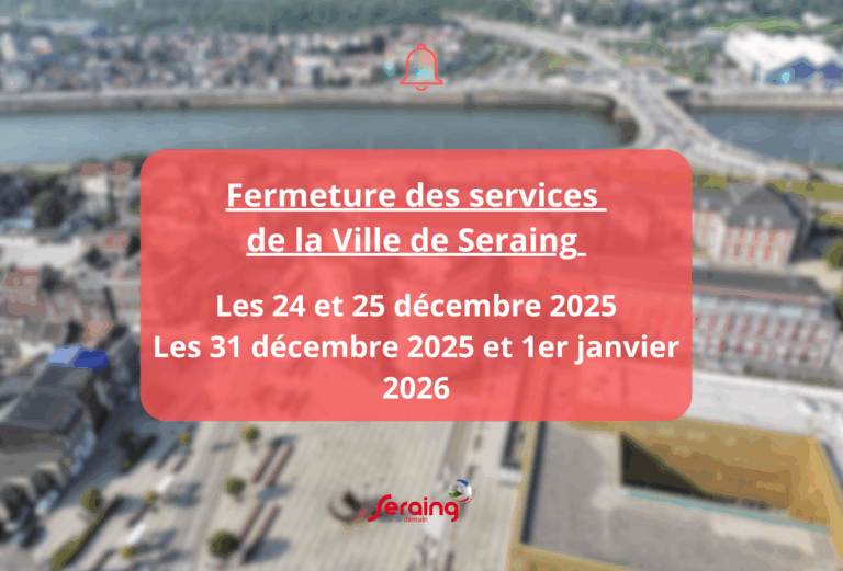 Fêtes de fin d&rsquo;année: découvrez les jours de fermeture des services de la Ville