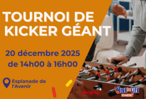 Défi Viva for Life: participez à un tournoi de kicker gonflable géant !