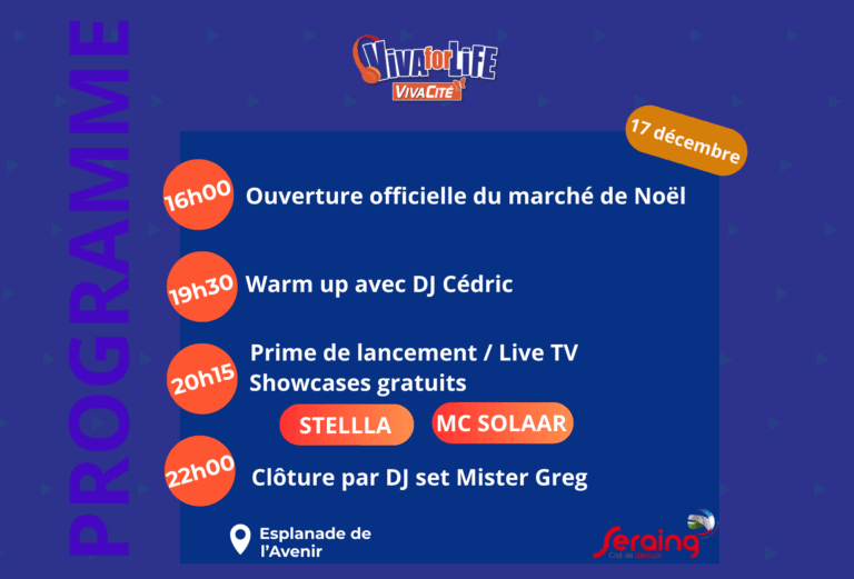 Viva for Life débute aujourd&rsquo;hui: découvrez le programme !