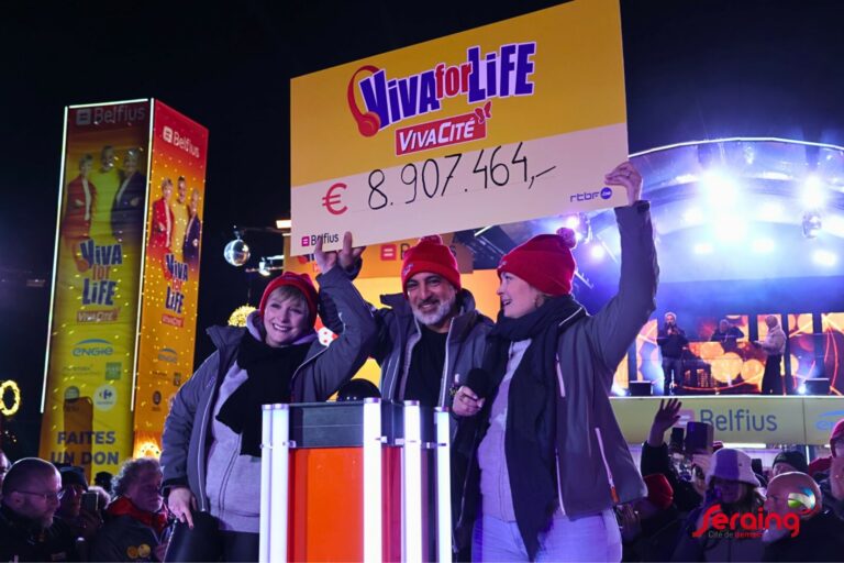 8.907.464€ récoltés en faveur de Viva for Life !