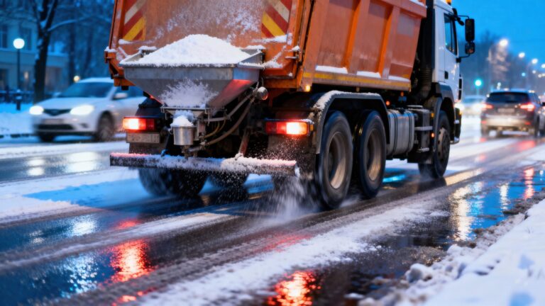 Chutes de neige : point sur la situation sur les routes de Seraing