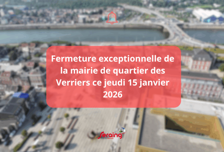 Fermeture de la mairie de quartier des Verriers ce jeudi