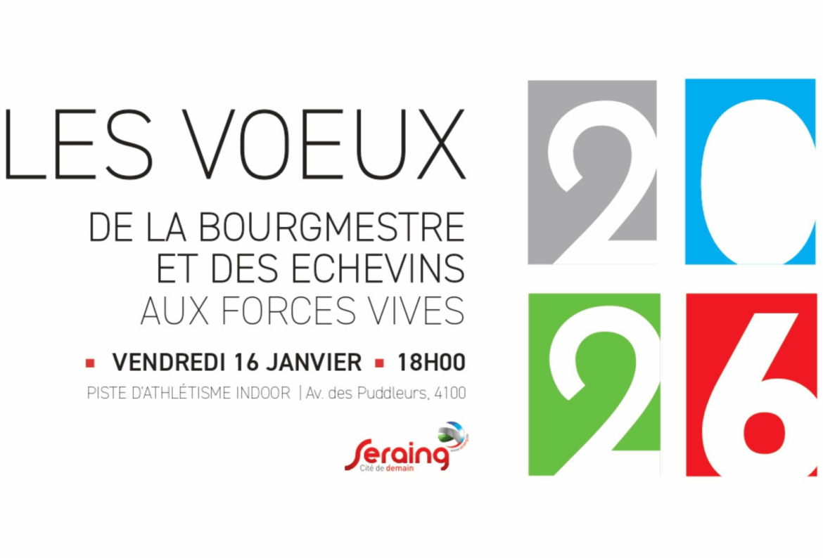 Participez aux Vœux de la Bourgmestre et des Échevins !