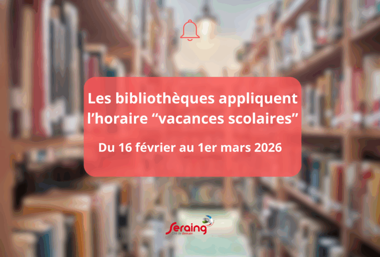 Vacances de détente/carnaval: l&rsquo;horaire des bibliothèques est adapté