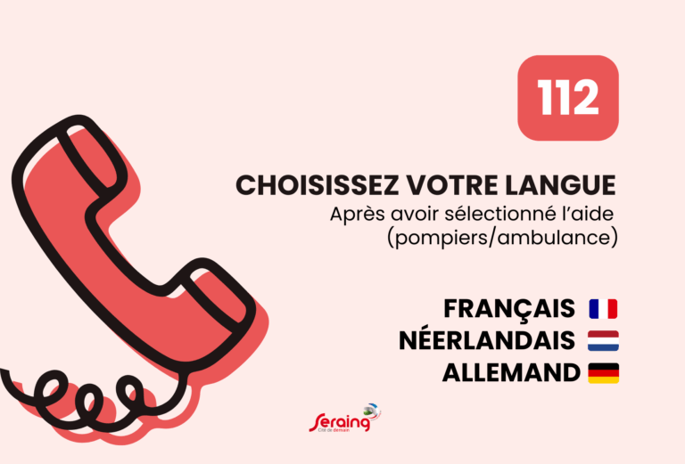 Un appel au 112 plus efficace grâce au choix de la langue