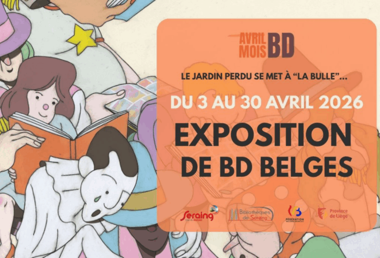 Plongez dans l’univers de la BD à Seraing !