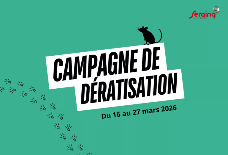 Seraing lance sa première campagne de dératisation de 2026