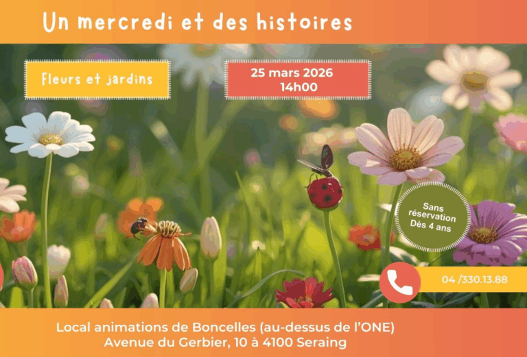 Un mercredi et des histoires: Fleurs et jardins