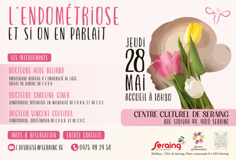 Envie de vous informer sur l’endométriose ? Rendez-vous le 28 mai