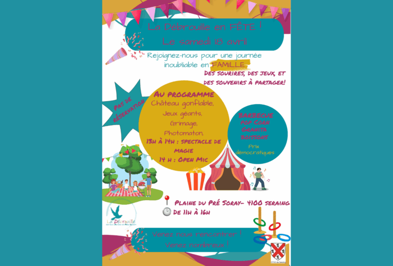 Participez à la fête de la Débrouille !