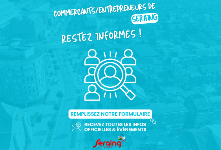 Restez connectés à la vie économique de Seraing: inscrivez-vous et ne manquez aucune opportunité !