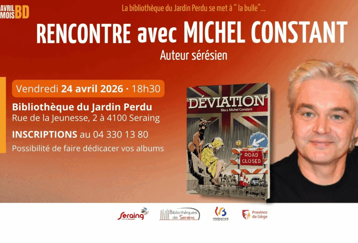 Rencontre d’auteur avec Michel Constant