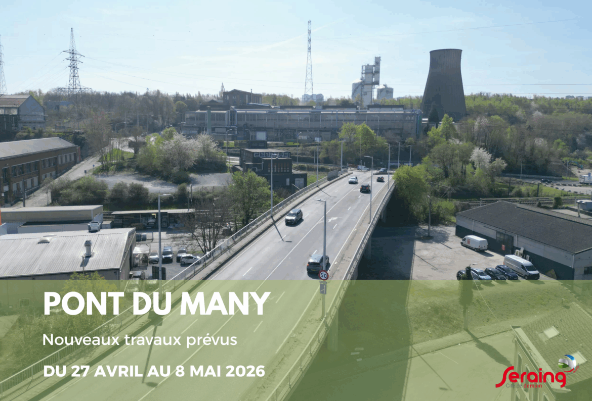 Nouveaux travaux prévus sur le pont du Many à partir du 27 avril