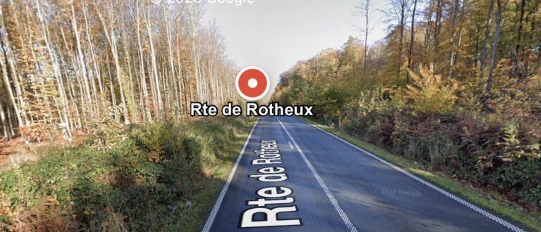 Fermeture temporaire de la route de Rotheux ce jeudi 7 mai
