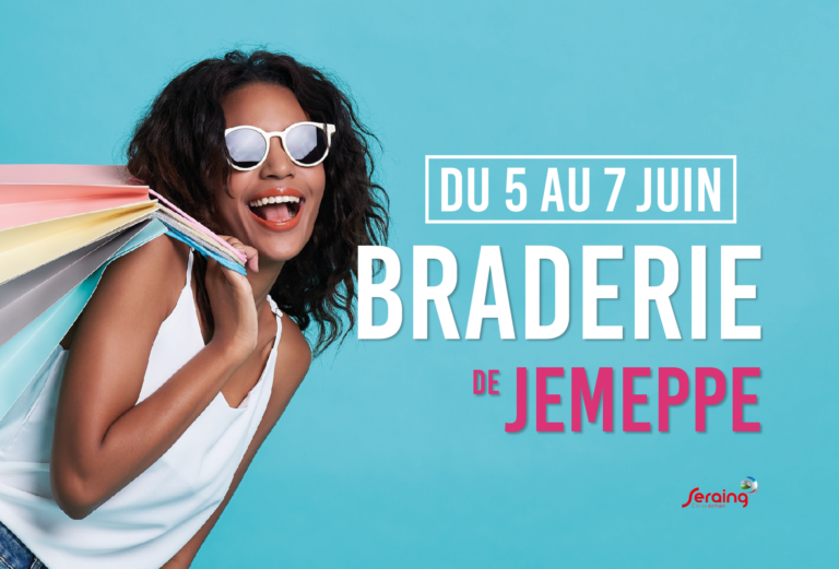 Retour de la Braderie de Jemeppe du 5 au 7 juin !