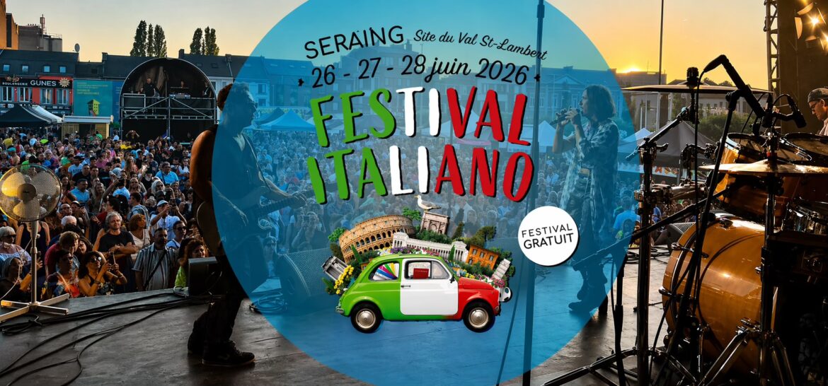 Le Festival Italiano s’installe au cœur du prestigieux site du Val Saint-Lambert