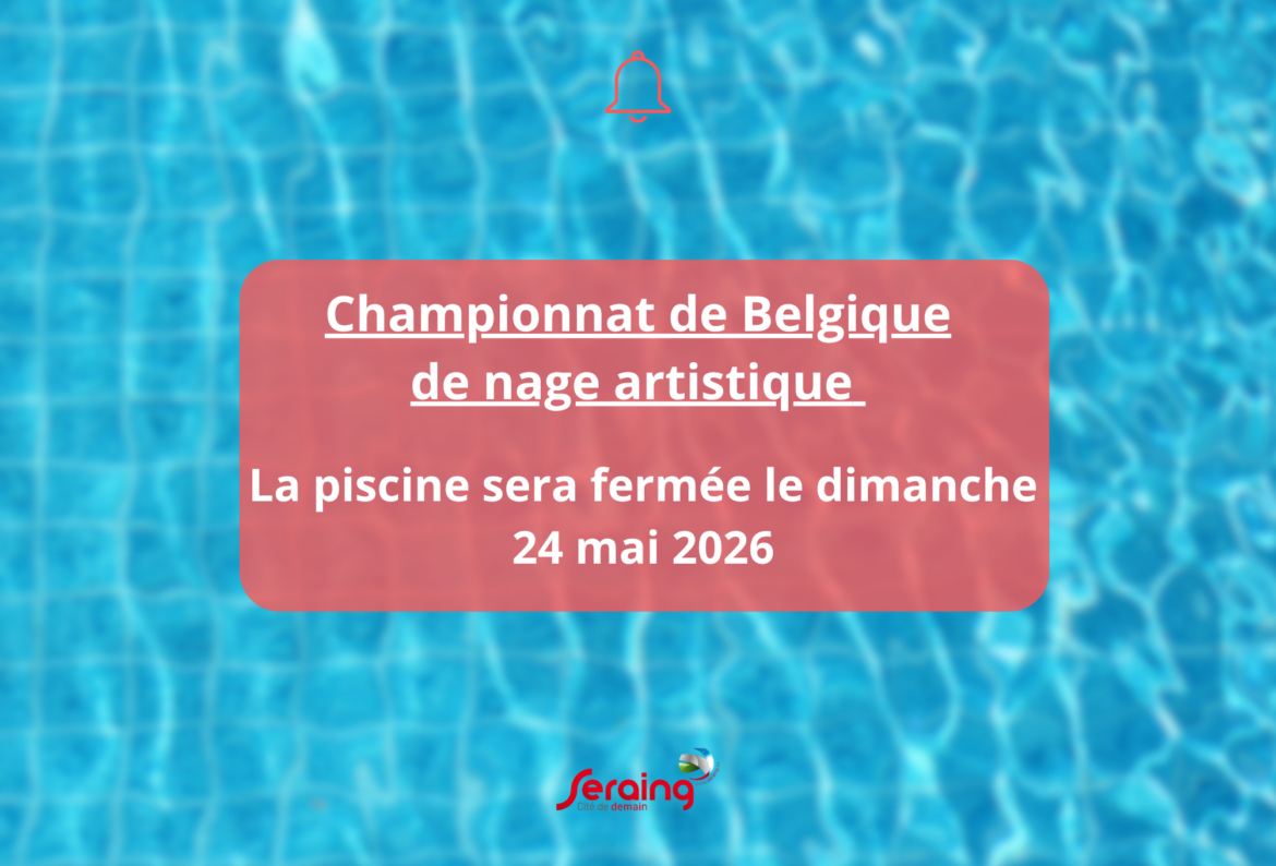 Fermeture exceptionnelle de la Piscine Olympique ce dimanche