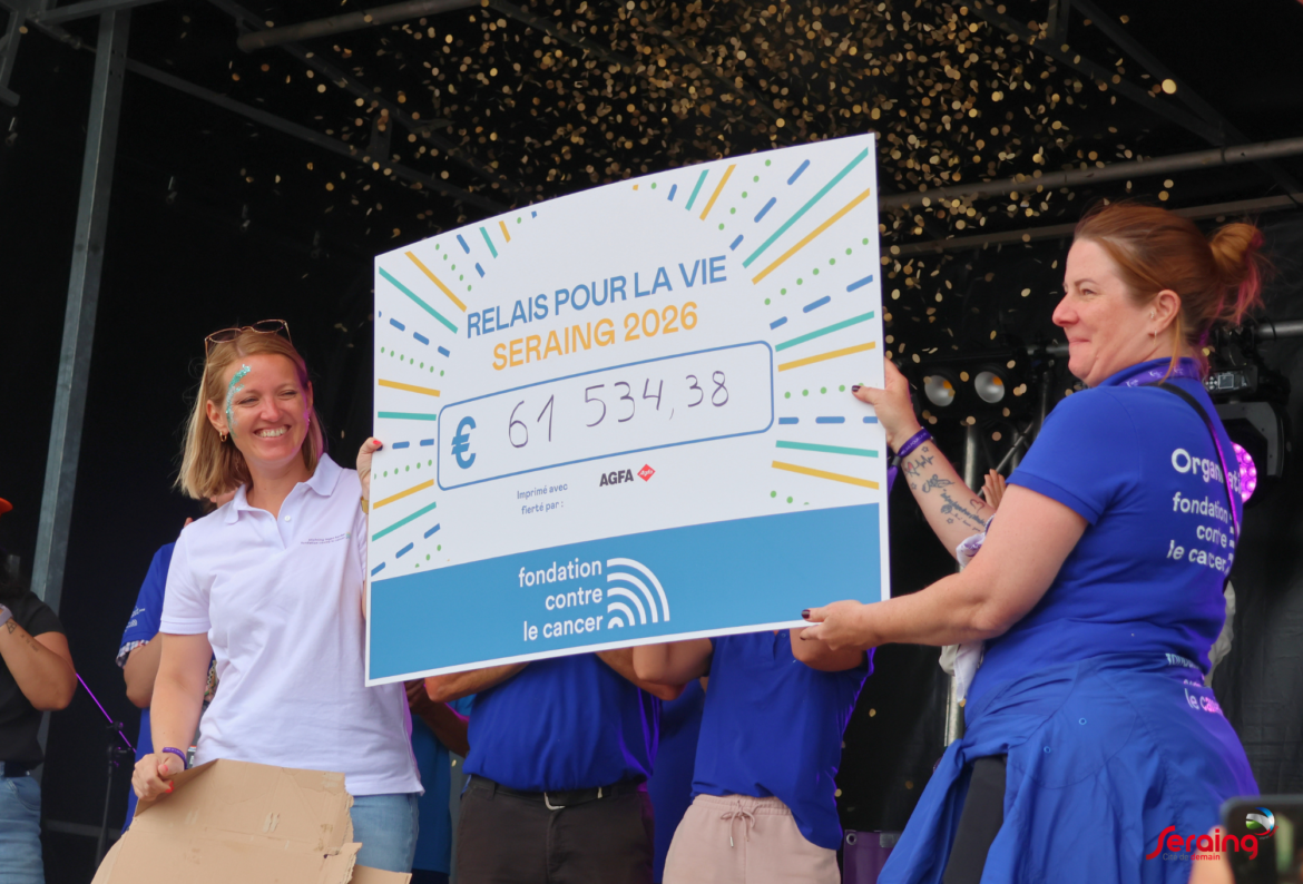 61.534,38 € récoltés lors du Relais pour la Vie !