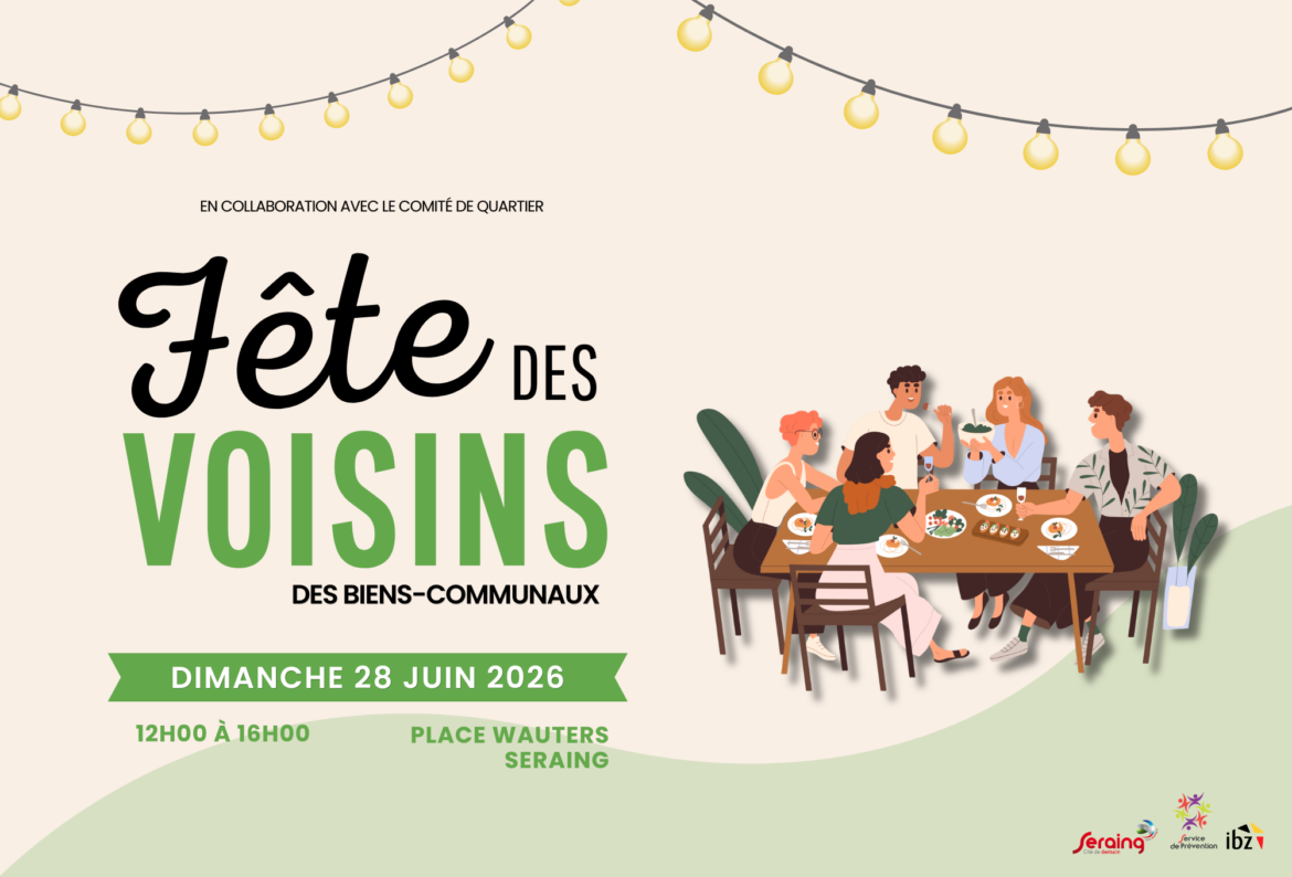 Participez à la Fête des voisins des Biens-Communaux !
