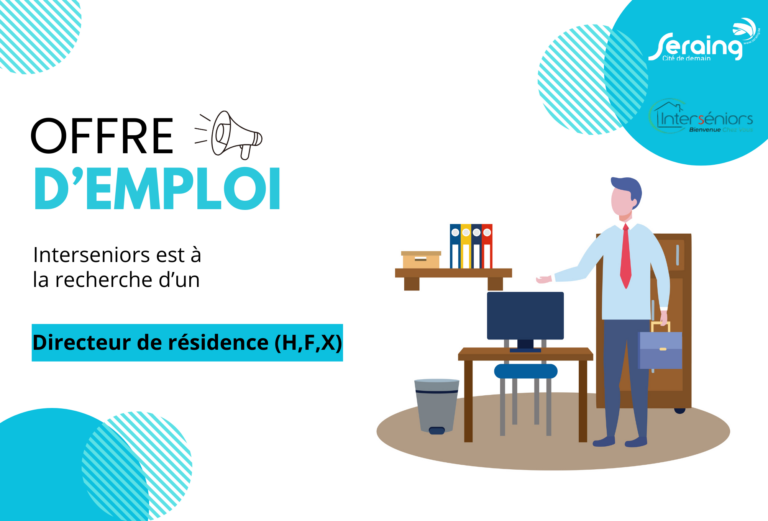 Offre d’emploi: Interseniors recherche un directeur de résidence (H/F/X)