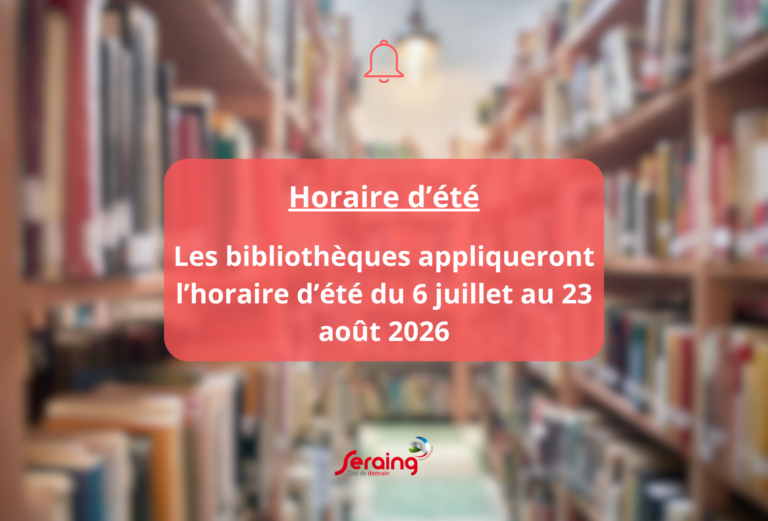 Les bibliothèques appliquent l’horaire d’été