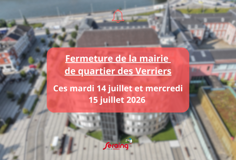 La Mairie de quartier des Verriers fermée ces mardi et mercredi