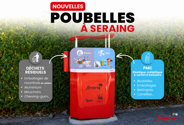 De nouvelles poubelles de tri arrivent sur le territoire de la Ville !