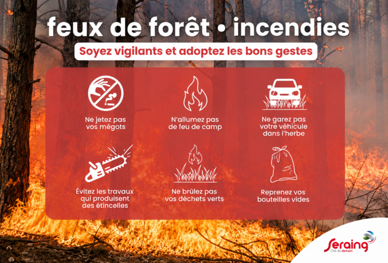 Prévention des incendies: adoptons les bons réflexes