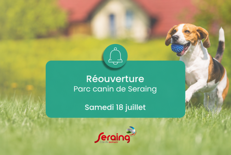 Réouverture du parc canin ce samedi !