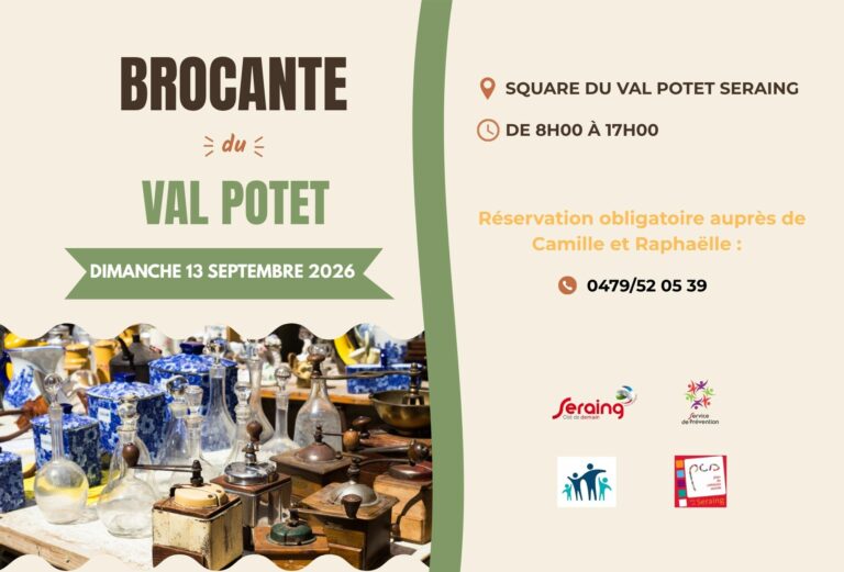 Partez à la chasse aux bonnes affaires à la brocante du Val Potet !