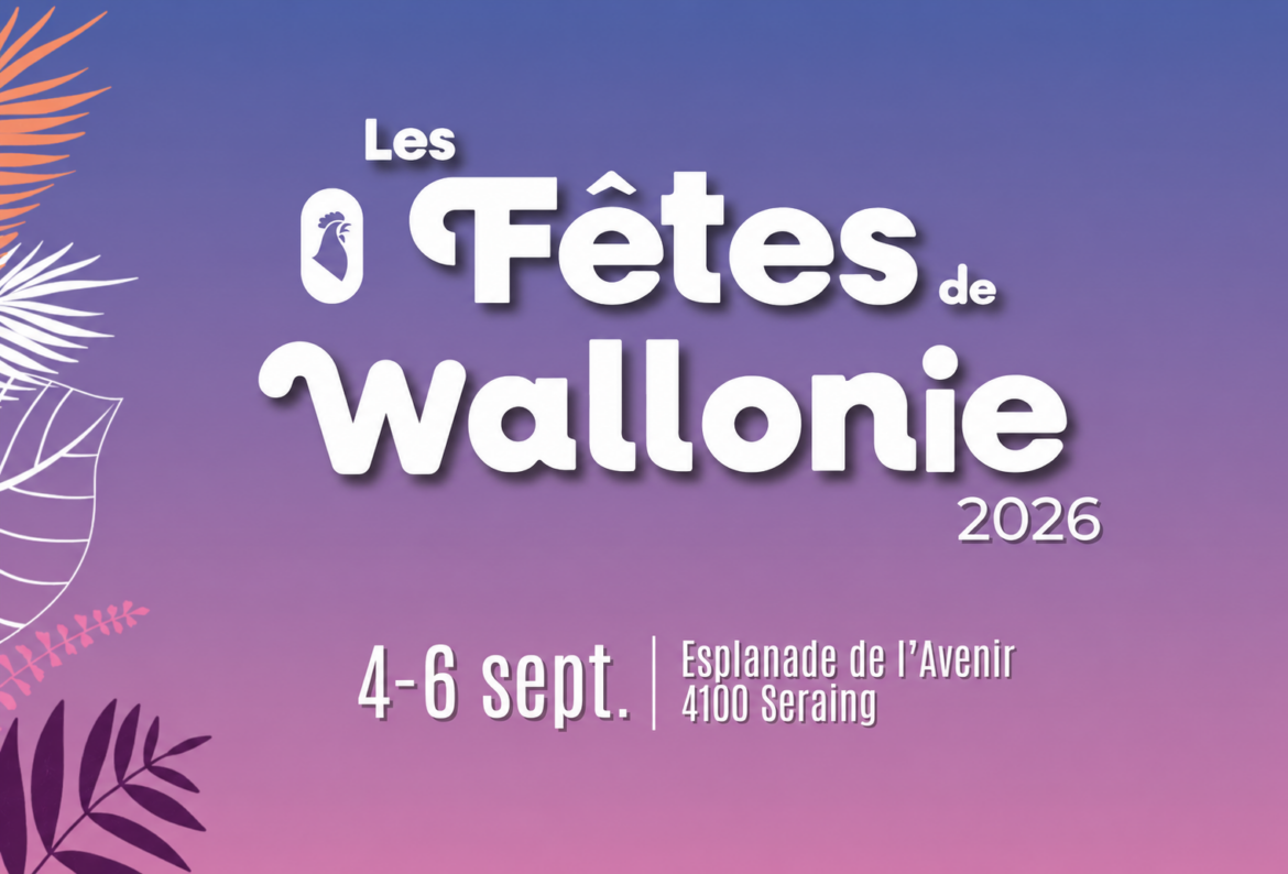 Fêtes de Wallonie 2026: bloquez déjà les dates !