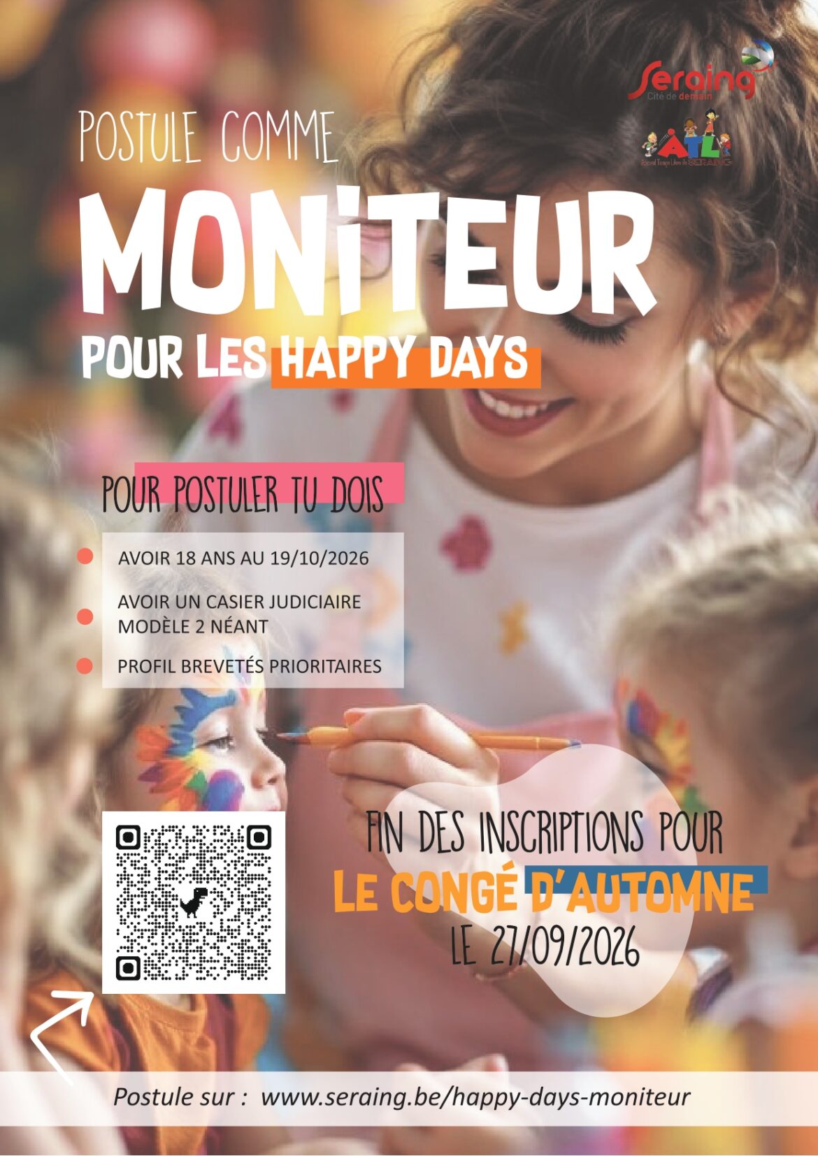 Devenez moniteurs pour les Happy Days !