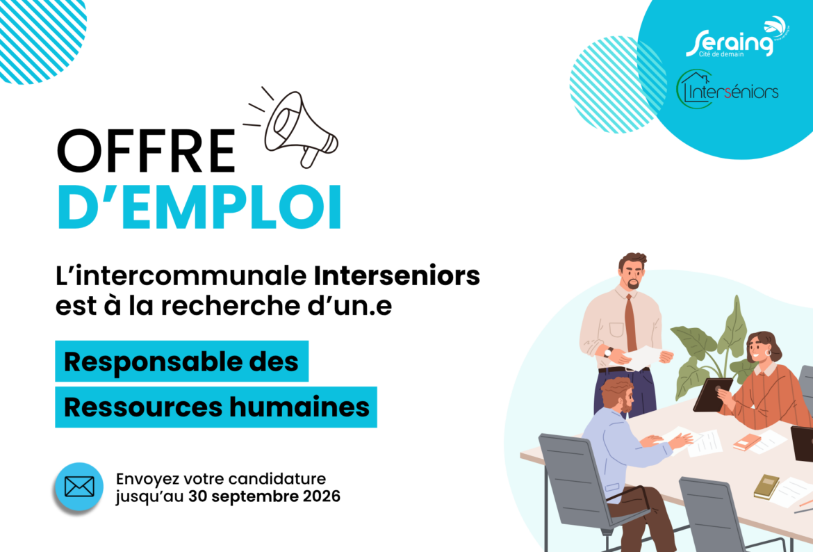 Offre d’emploi : Interseniors recherche un(e) responsable des ressources humaines
