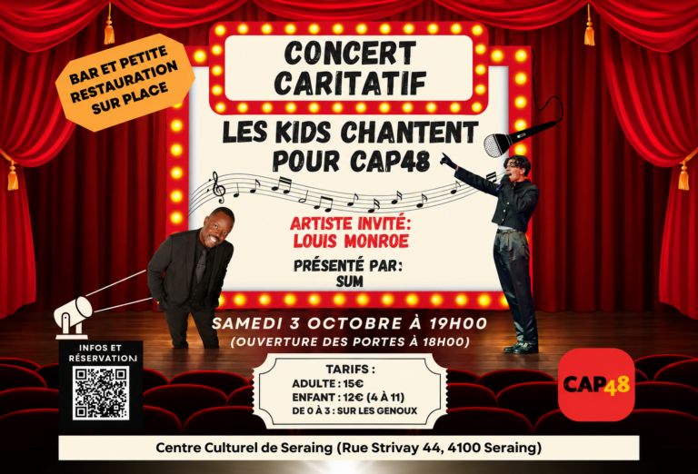 Le Centre Culturel de Seraing accueille les jeunes talents de la saison 3 de « The Voice Kids » pour un concert au profit de CAP48