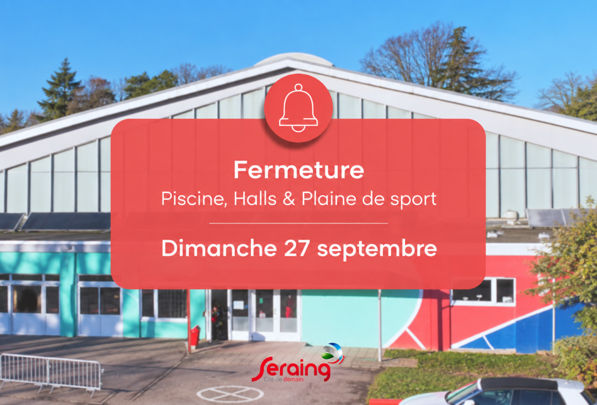 Fête de la FDW: fermeture des établissements sportifs ce dimanche